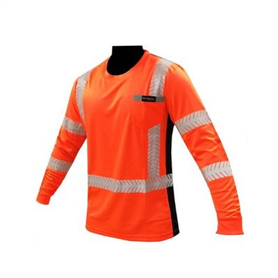 2-sinf Hi Viz Safety futbolka