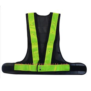 Yoritilgan Yo'l harakati xavfsizligi Vest